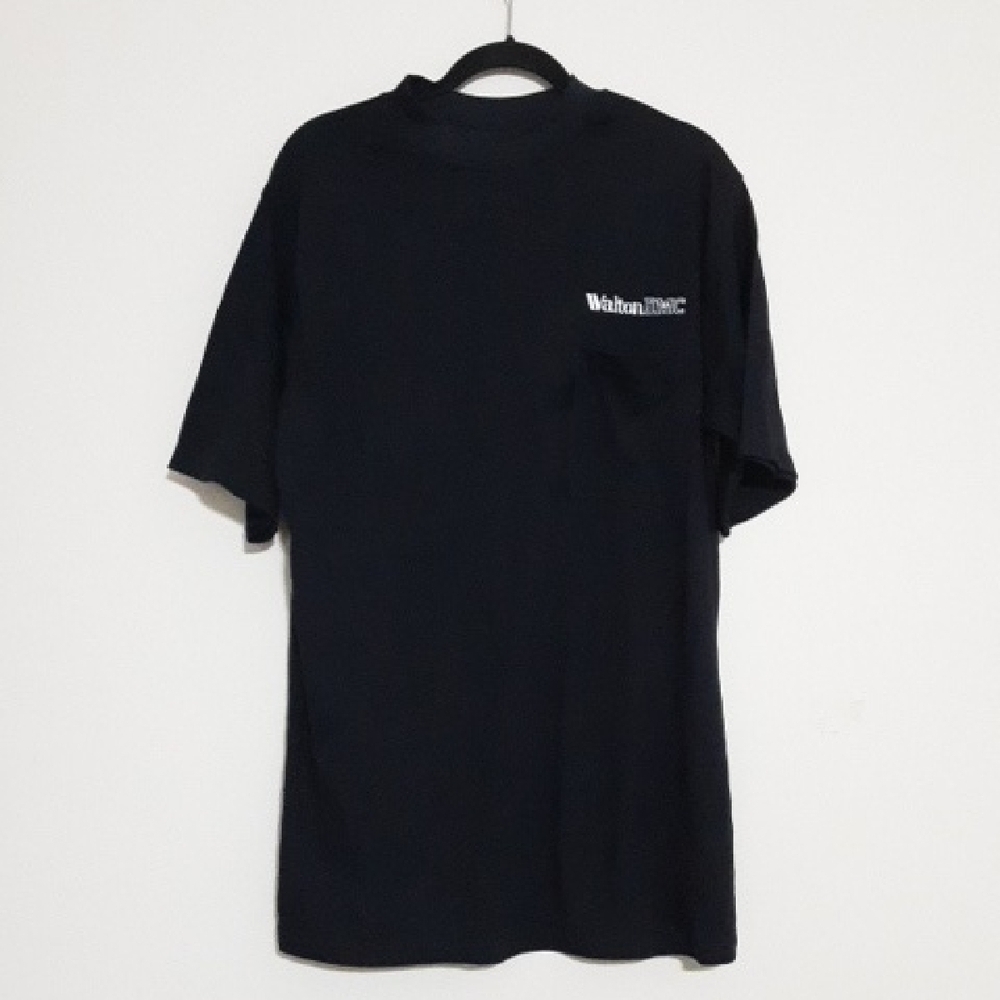 Bulwark Black Men's Shirt casual M vacation resort pull on Y2K